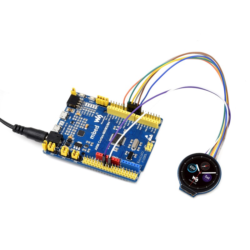 Diy Wearable Electronics - 1.28인치 원형 TFT LCD 모듈 240x240