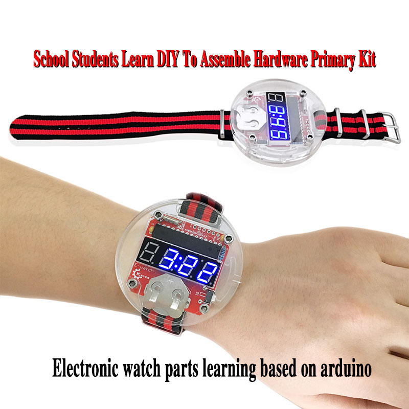 Diy Electronics Parts - 단일 칩 LED 키트 시계, DIY