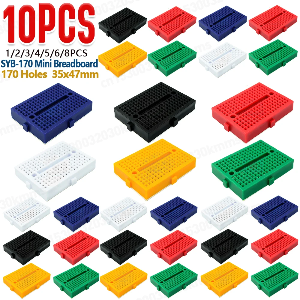 Diy Electronics Breadboard - 1-10PCS SYB-170 미니 솔더리스 프로토 타입