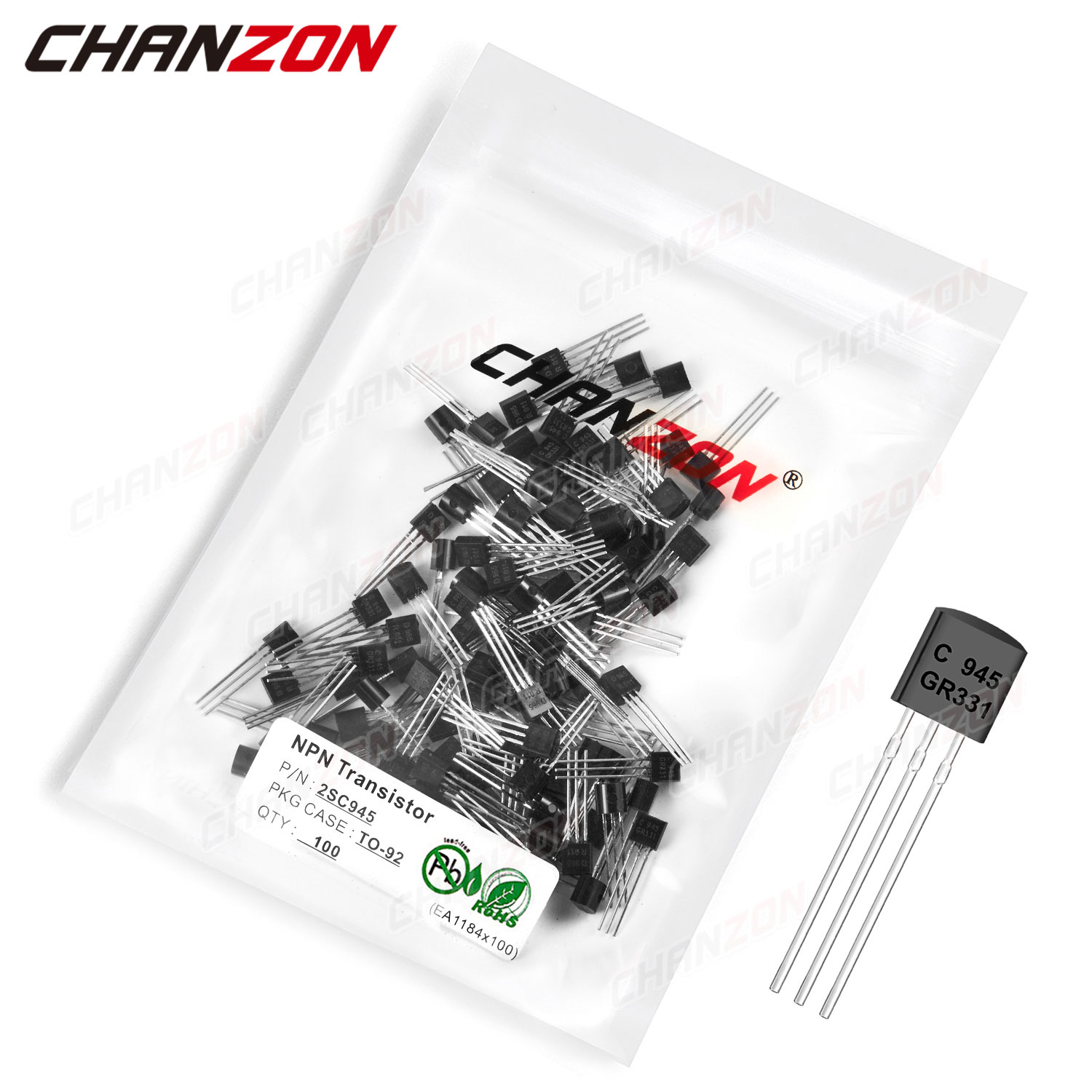 Diy Electronics Youtube - 100pcs 2SC945 TO-92 NPN 트랜지스터 바이폴라