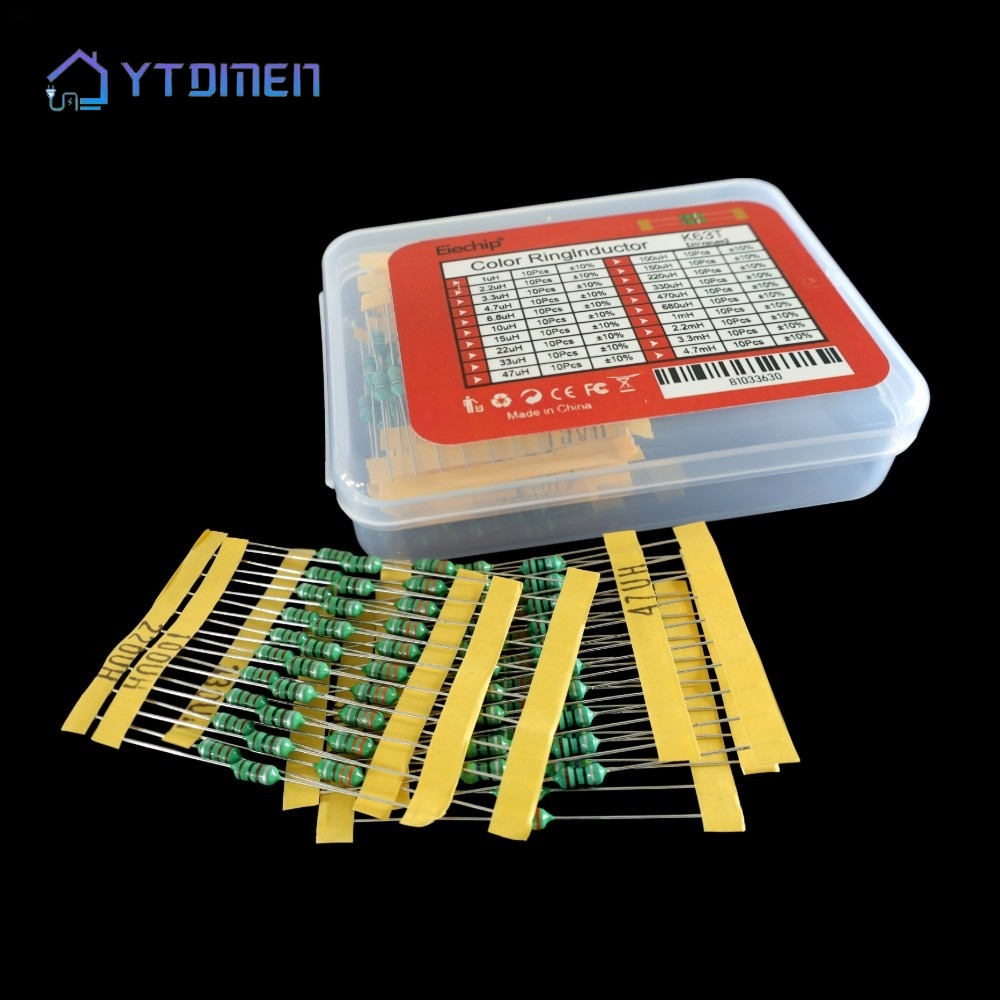 Diy Electronics Repair Kit - 200개 1/2W 0410 컬러 링 인덕터