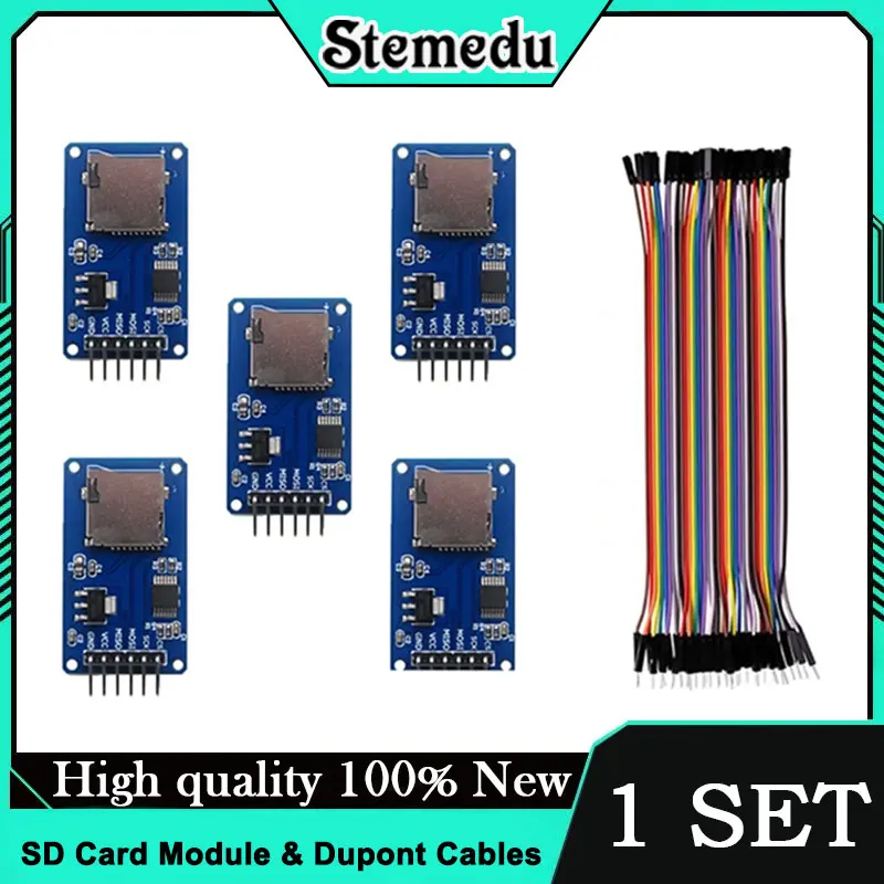 Sd Card Module Spi - 5PCS 마이크로 SD 카드 모듈 (40P