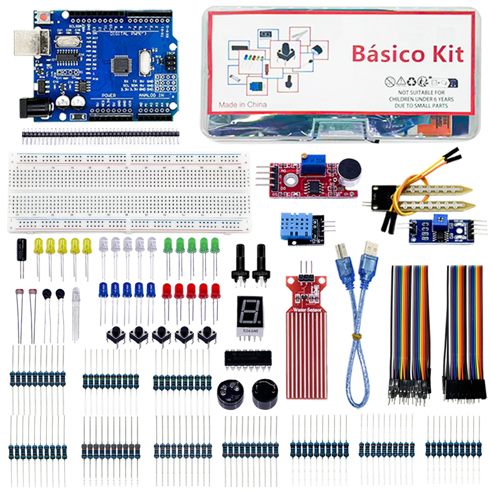 Arduino Uno Starter Kit - 아두이노 우노 R3 보드용 전자제품 학습