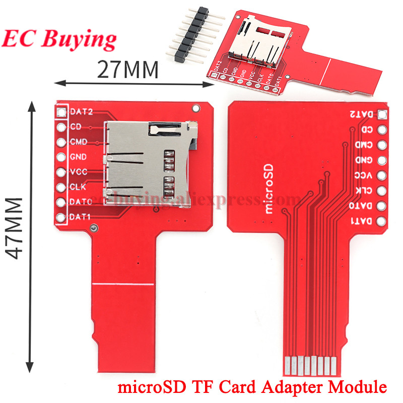 Sd Card Module Spi - 10Pcs/1pc 마이크로 SD TF 카드 SPI