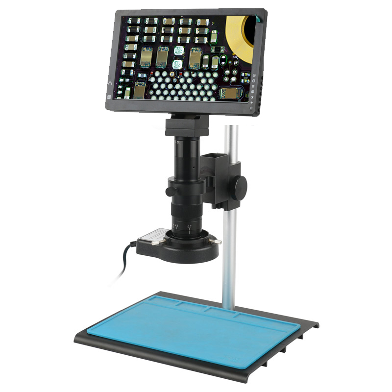 Diy Electronics Microscope - 180X 12MP 9 인치 LCD 디스플레이