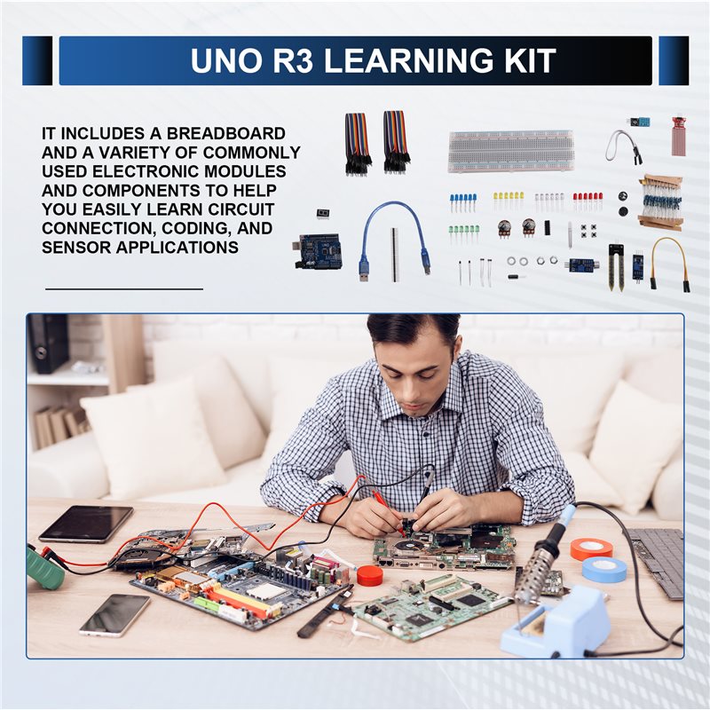 Arduino Uno Starter Kit - B24B 아두이노 스타터 키트 우노 R3