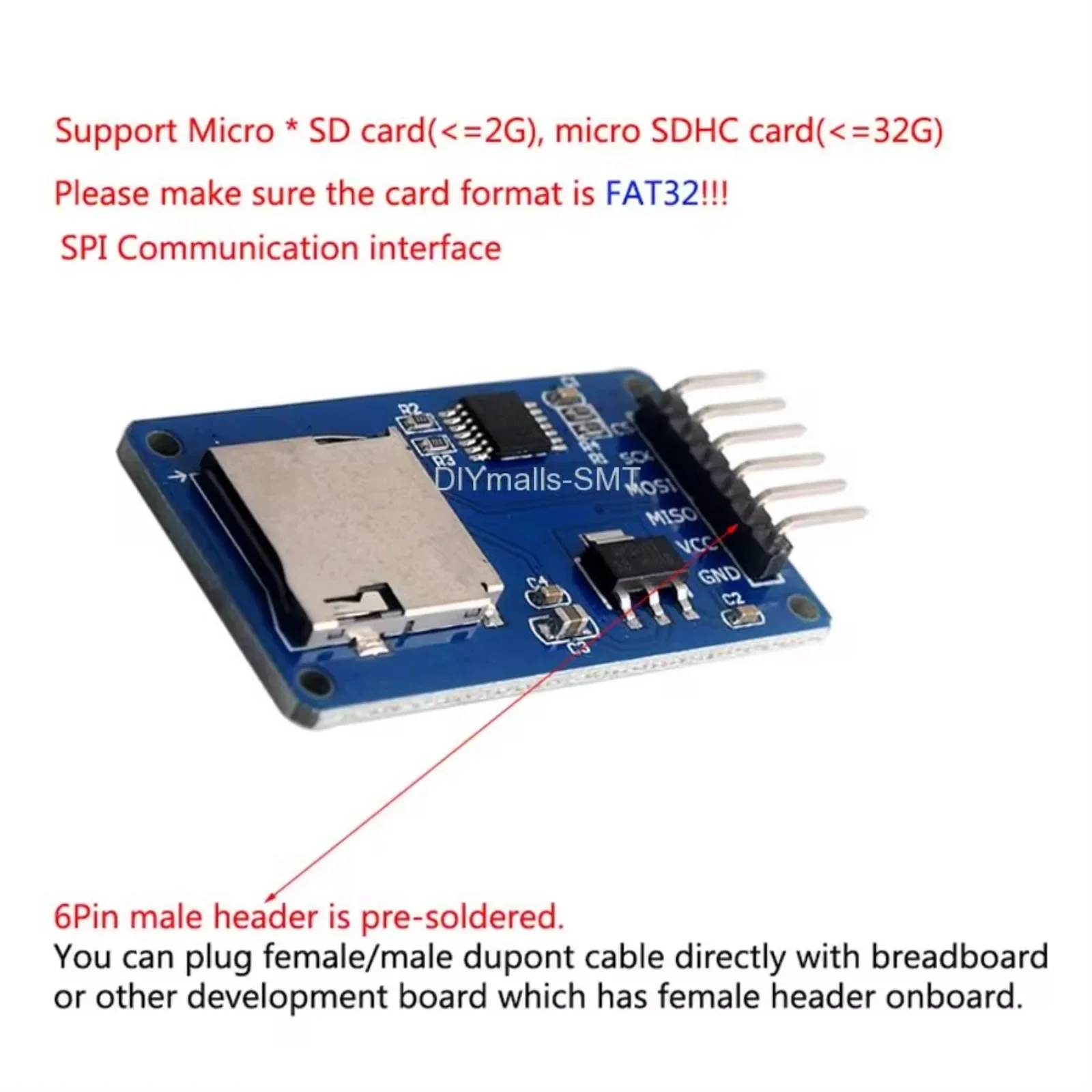 마이크로 SD 카드 모듈 미니 TF 메모리 카드 SPI - Sd Card Module Spi 리뷰 및 가격
