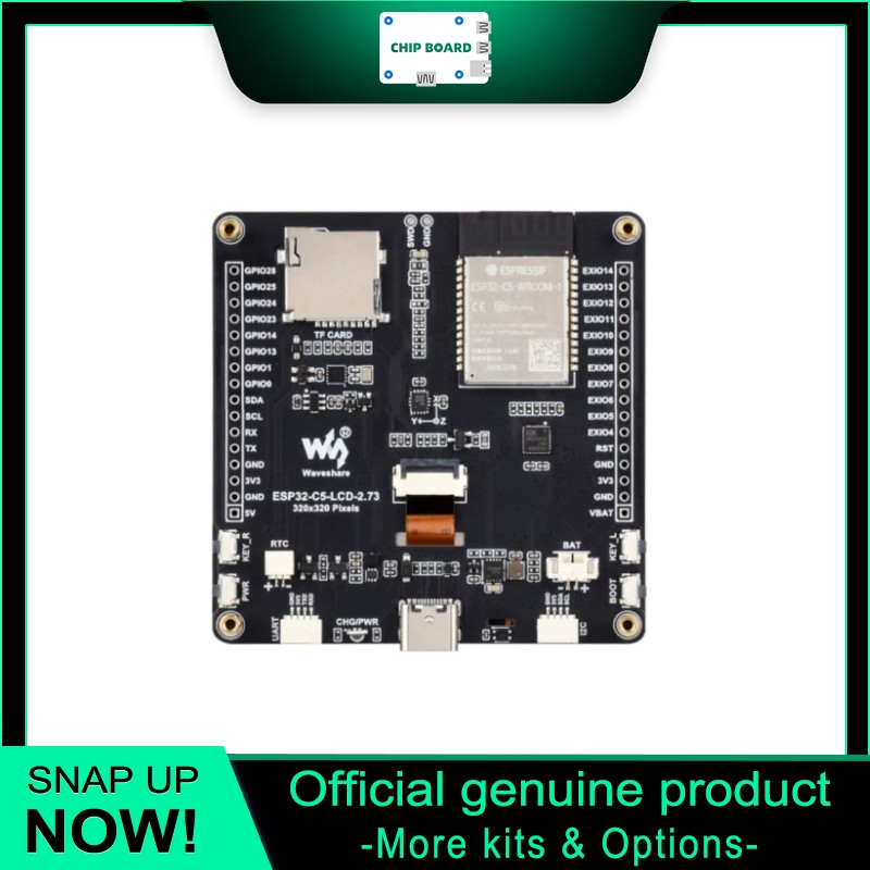 Waveshare ESP32-C5 2.73인치 LCD  - Esp32 Wifi Bluetooth 리뷰 및 가격
