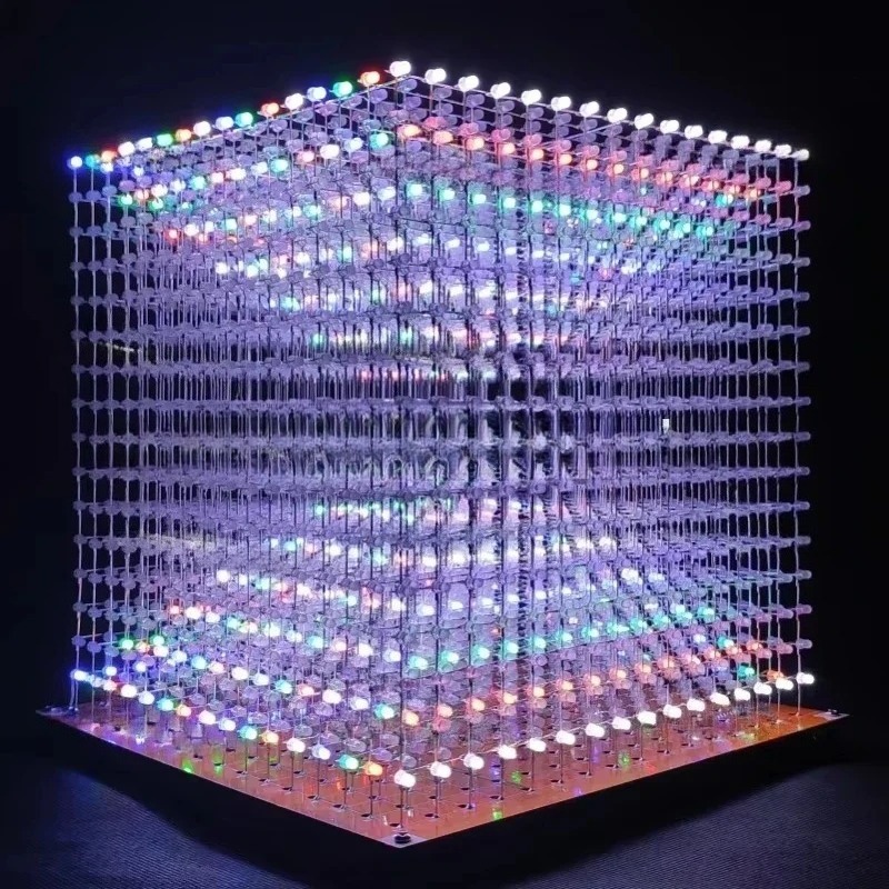 3 D16mini 라이트 큐브 키트 16x16x16 전 - Diy Electronics Parts 리뷰 및 가격