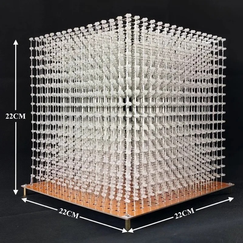 3 D16mini 라이트 큐브 키트 16x16x16 전 - Diy Electronics Parts 리뷰 및 가격