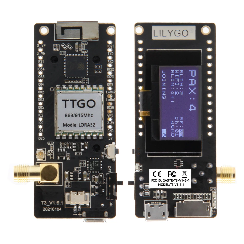 릴리고 ®   TTGO LoRa32 V2.1_1.6 버 - Sd Card Module Spi 리뷰 및 가격