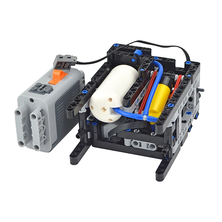 새로운 벽돌 기술 공압 자동 전기 압축기 빌딩 블록 모 - Diy Electronics Starter Kit 리뷰 및 가격
