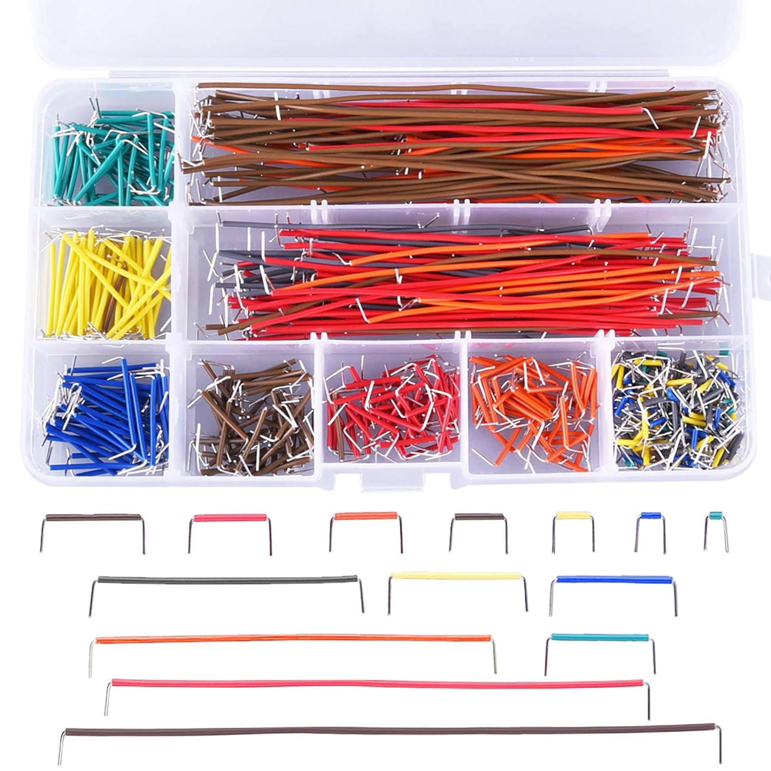 560 개 점퍼 와이어 키트, 14 길이 모듬 사전 성 - Diy Electronics Breadboard 리뷰 및 가격