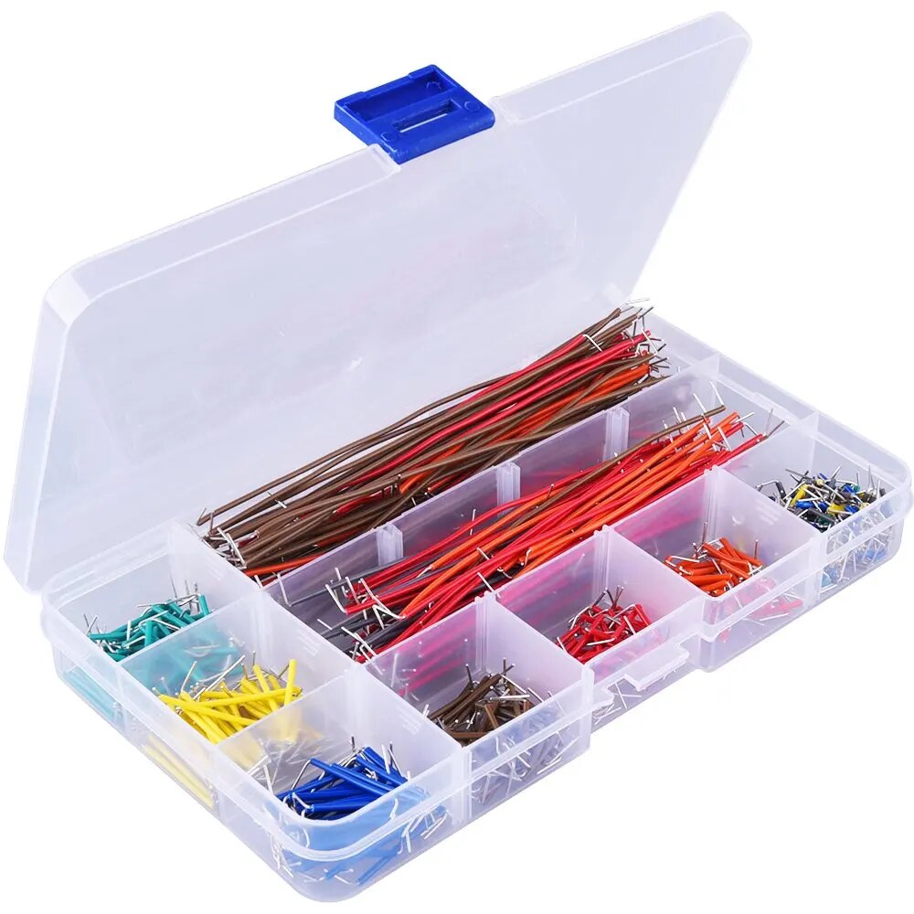 560 개 점퍼 와이어 키트, 14 길이 모듬 사전 성 - Diy Electronics Breadboard 리뷰 및 가격