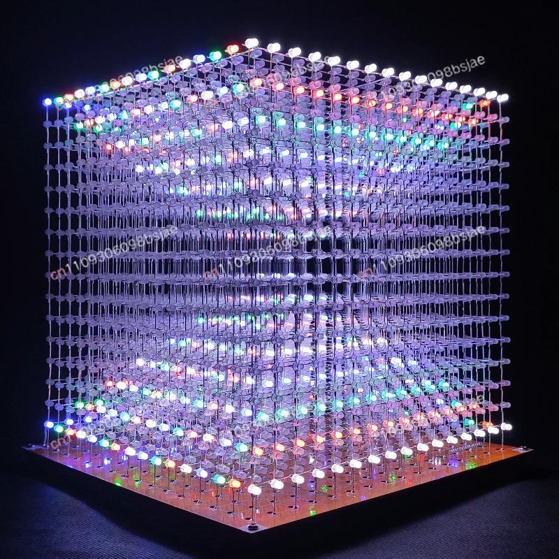 3D16MINI 라이트 큐브 키트 16X16X16 전자 - Diy Electronics Parts 리뷰 및 가격