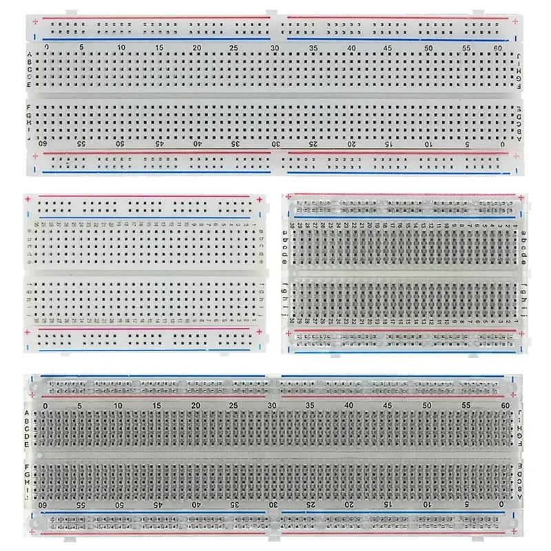 400/830 타이 포인트 브레드보드 MB-102 소형 - Diy Electronics Breadboard 리뷰 및 가격