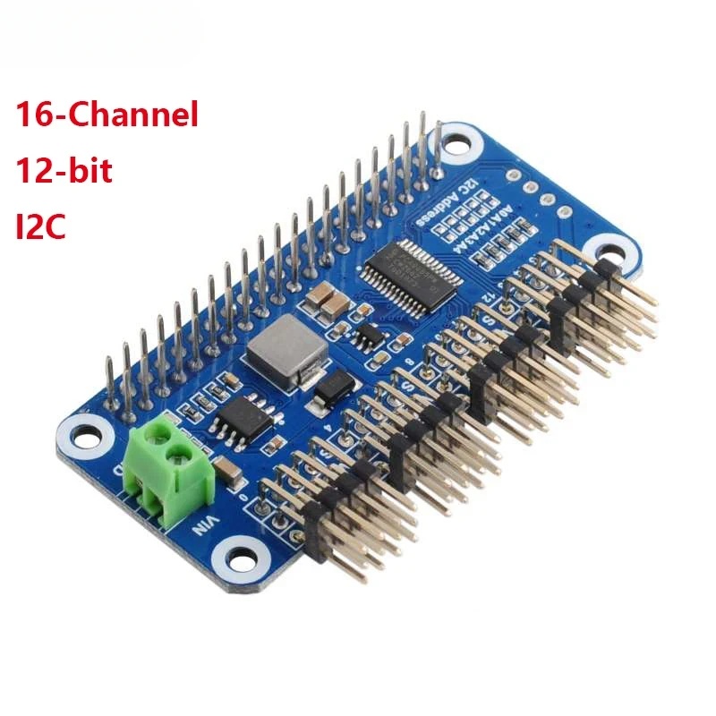 16채널 PWM 서보 모터 드라이버 HAT 모듈 쉴드  - Raspberry Pi Zero 리뷰 및 가격