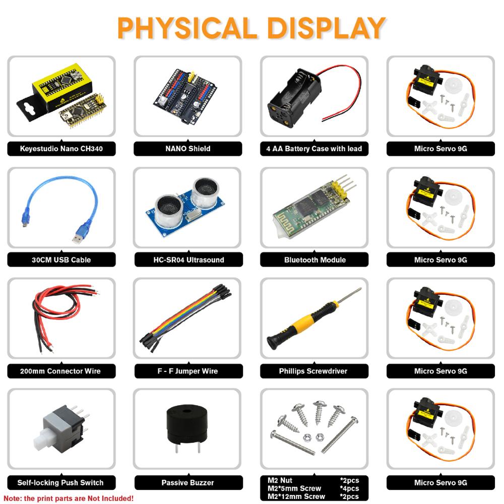 Arduino Nano OTTO 로봇 메이커용 Keye - Arduino Uno Starter Kit 리뷰 및 가격