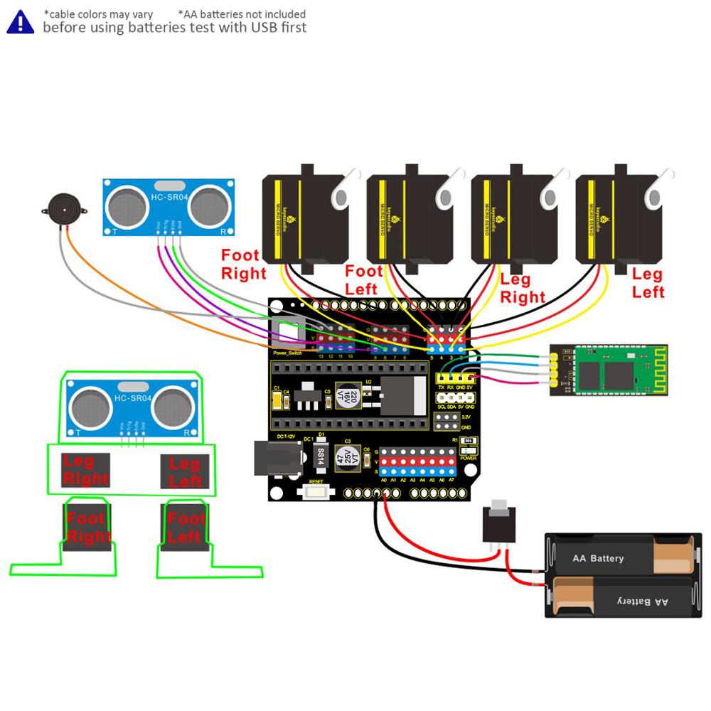 Arduino Nano OTTO 로봇 메이커용 Keye - Arduino Uno Starter Kit 리뷰 및 가격