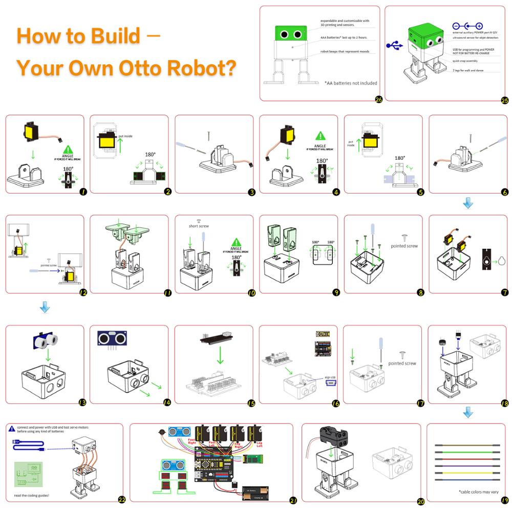 Arduino Nano OTTO 로봇 메이커용 Keye - Arduino Uno Starter Kit 리뷰 및 가격