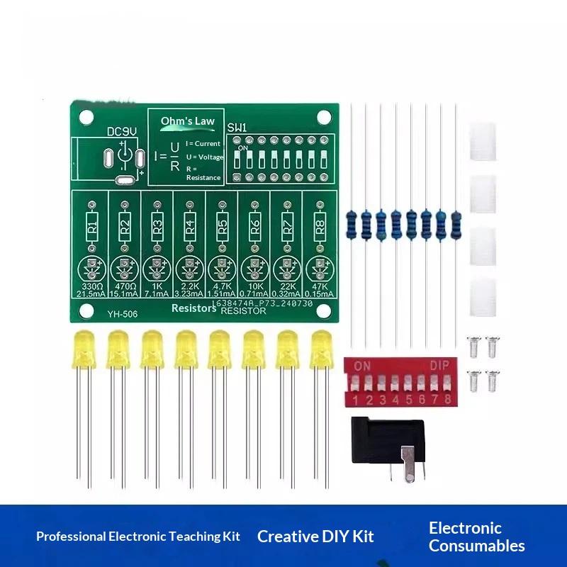 새로운 DIY 납땜 연습 키트 LED 전류 테스트 전자 - Diy Electronics Parts 리뷰 및 가격