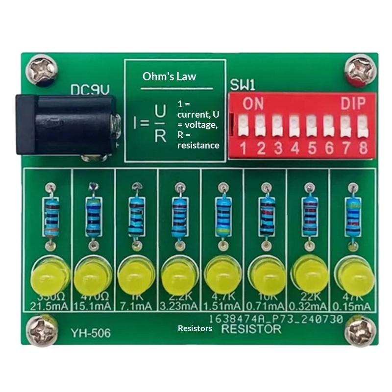새로운 DIY 납땜 연습 키트 LED 전류 테스트 전자 - Diy Electronics Parts 리뷰 및 가격