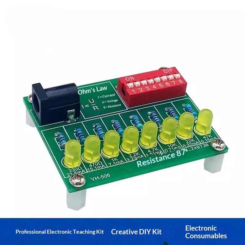 새로운 DIY 납땜 연습 키트 LED 전류 테스트 전자 - Diy Electronics Parts 리뷰 및 가격