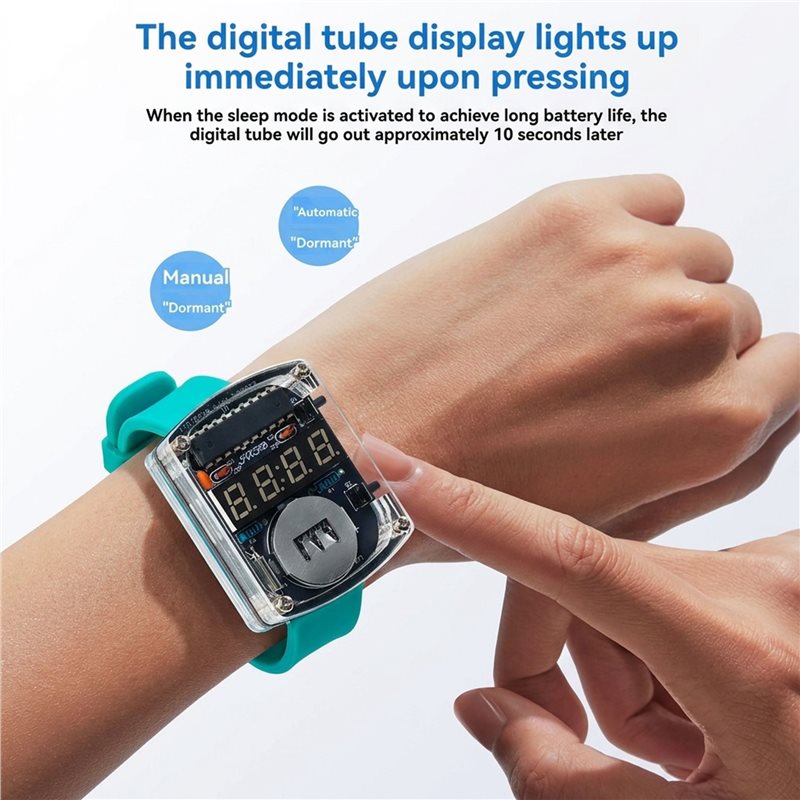 2X DIY 시계 LED 시계 전자 키트 0.28인치  - Diy Electronics Watch 리뷰 및 가격