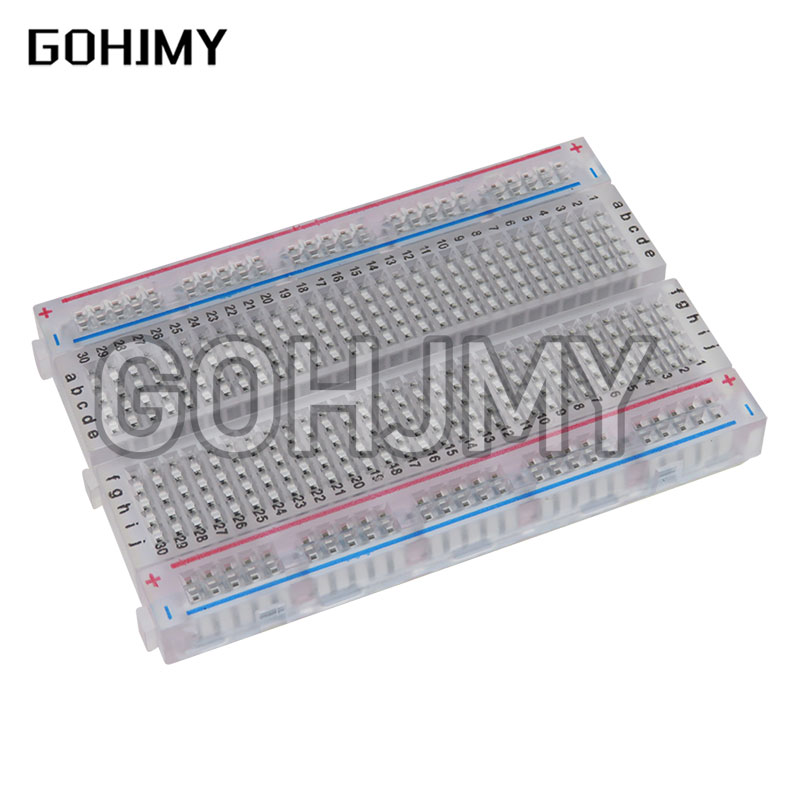 투명 미니 브레드 보드, 브레드 보드, DIY 400  - Diy Electronics Breadboard 리뷰 및 가격