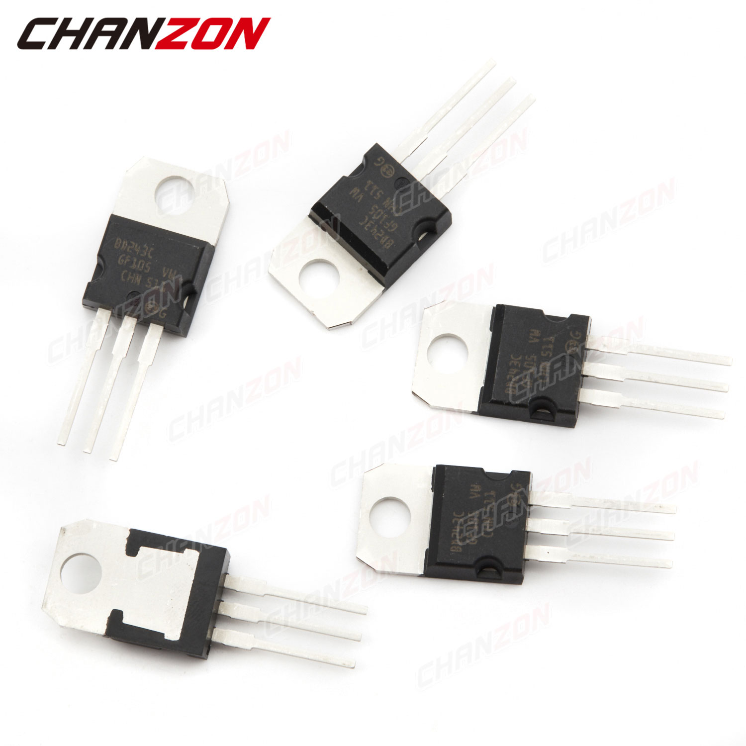 BD243C TO-220 BD243 파워 트랜지스터 바 - Diy Electronics Youtube 리뷰 및 가격