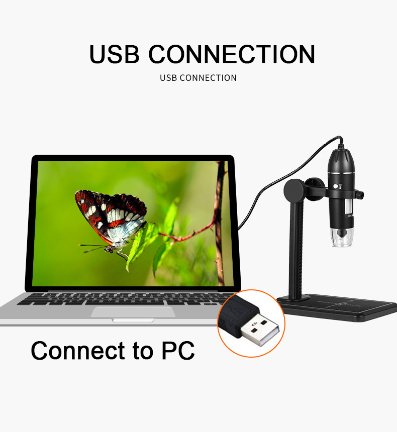 USB 디지털 현미경 500X/1000X/1600X 3 - Diy Electronics Microscope 리뷰 및 가격