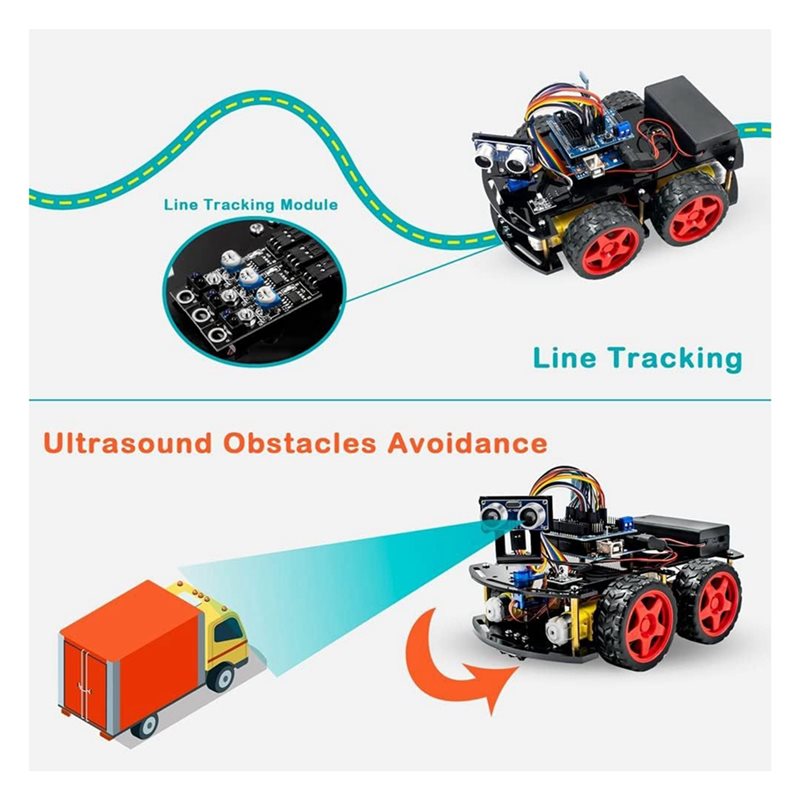 WOWFU-4WD 스마트 로봇 자동차 키트 (아두이노  - Arduino Uno Starter Kit 리뷰 및 가격