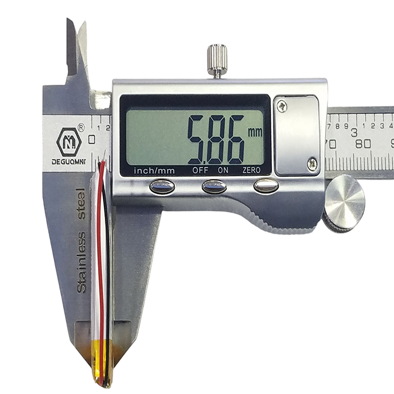 컴팩트 3.7V 500mAh 리튬이온 배터리 60144 - Diy Wearable Electronics 리뷰 및 가격