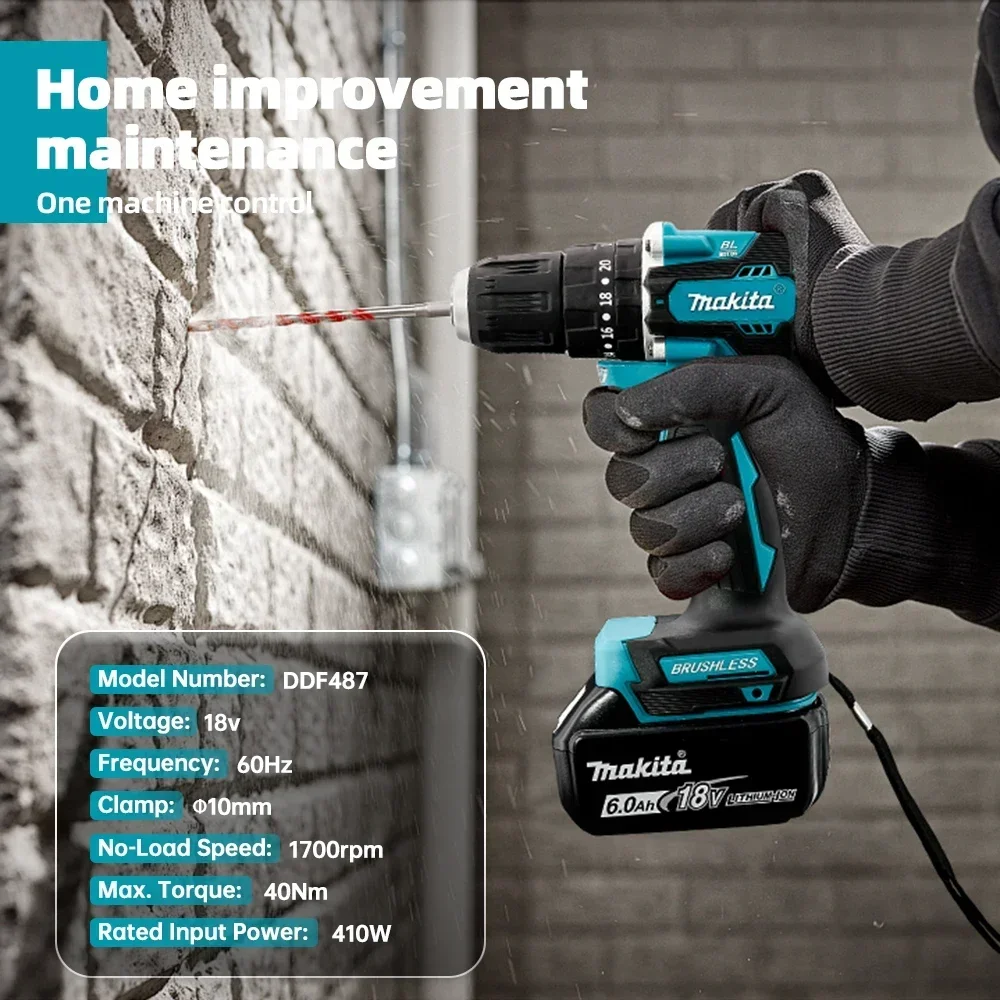 마키타 DDF487 브러시리스 스크루드라이버 전동 드라 - Makita Drill Ddf484 리뷰 및 가격